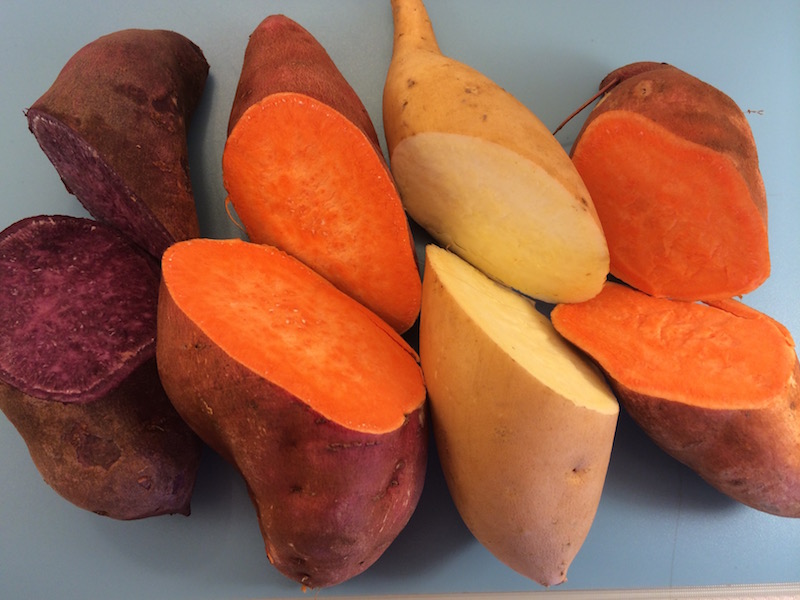 sweet potatoes vs yams