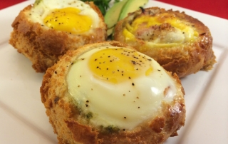 egg bread bowl