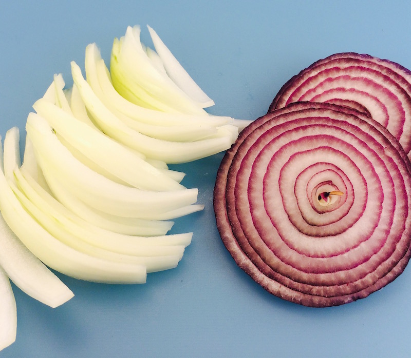 cut an onion